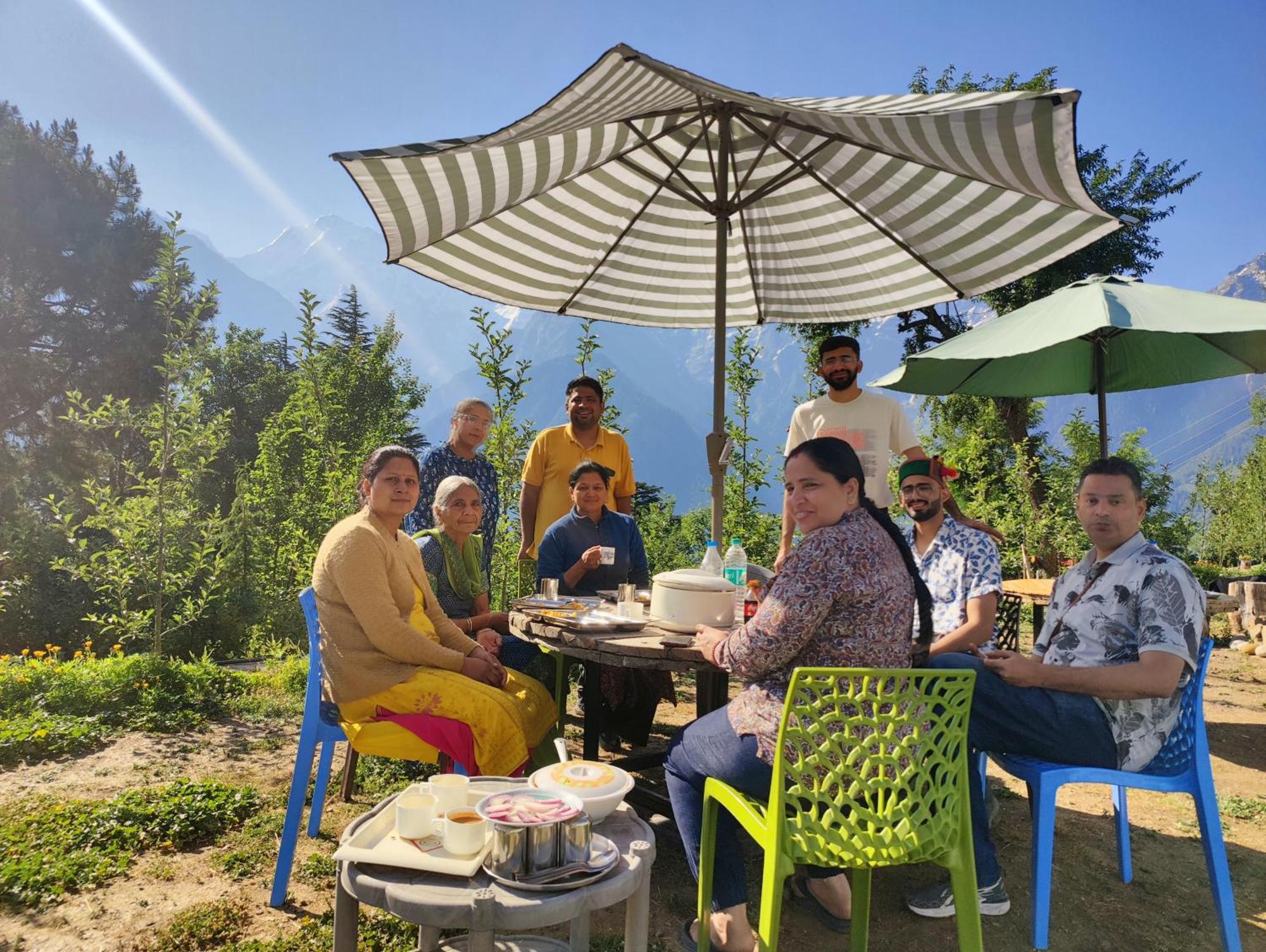 Silk Route Home Stay Kalpa Exterior foto